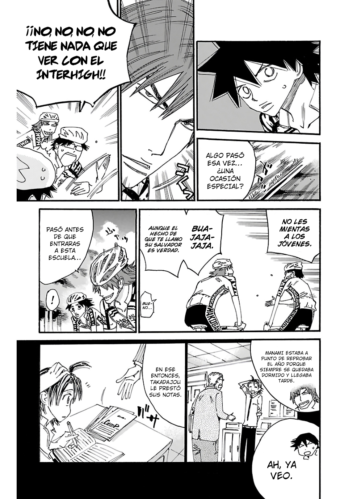 Read Yowamushi Pedal es Manga Online