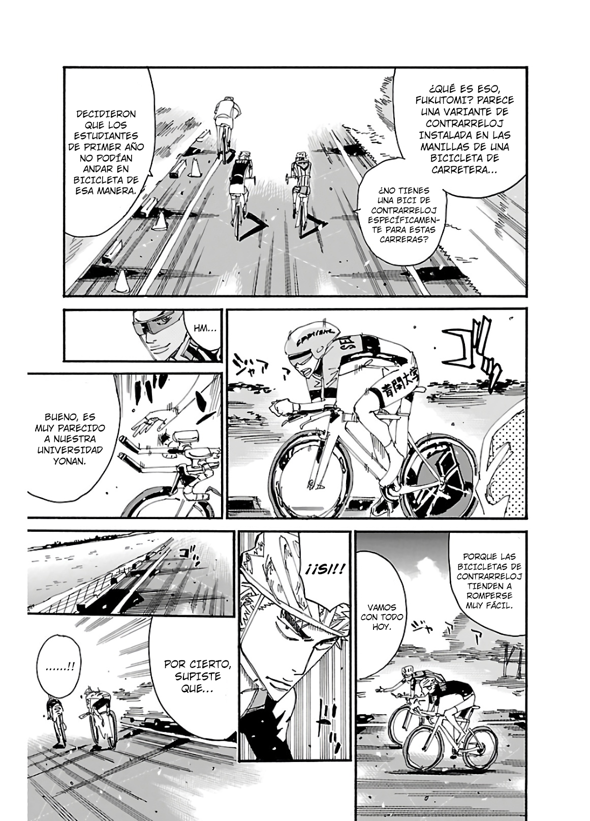 Read Yowamushi Pedal es Manga Online