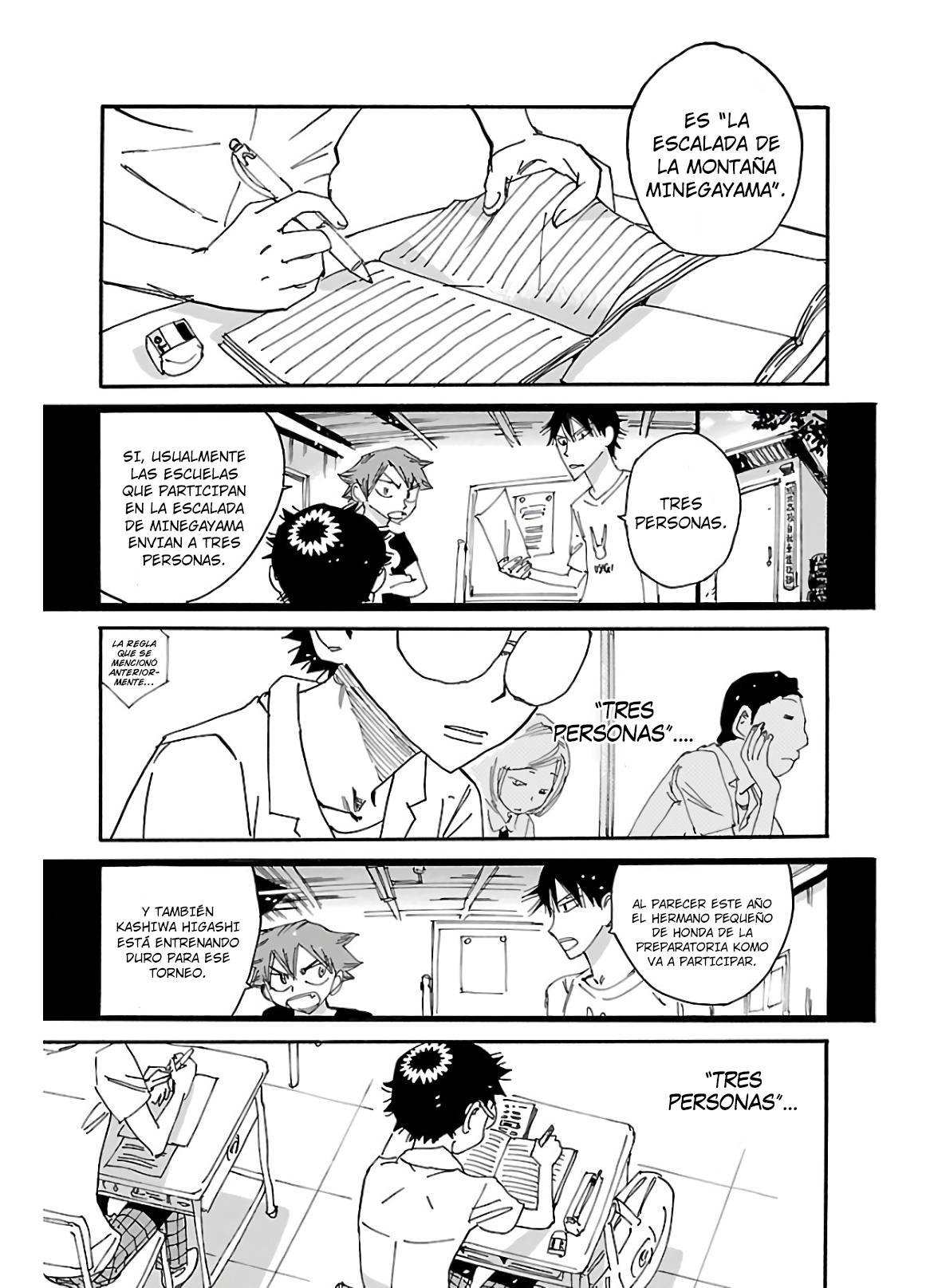 Read Yowamushi Pedal es Manga Online