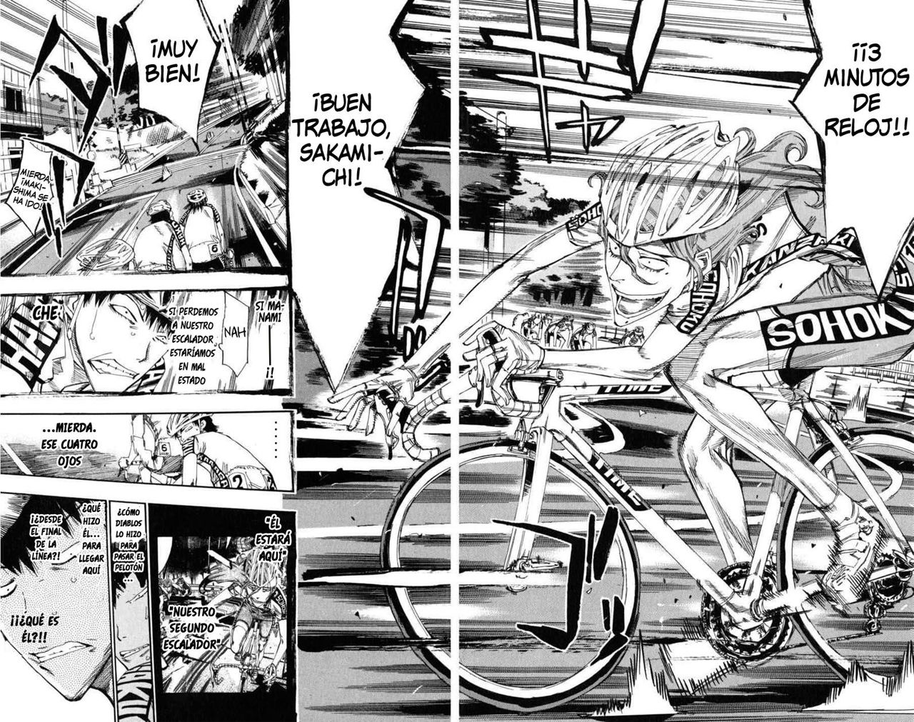 Read Yowamushi Pedal es Manga Online