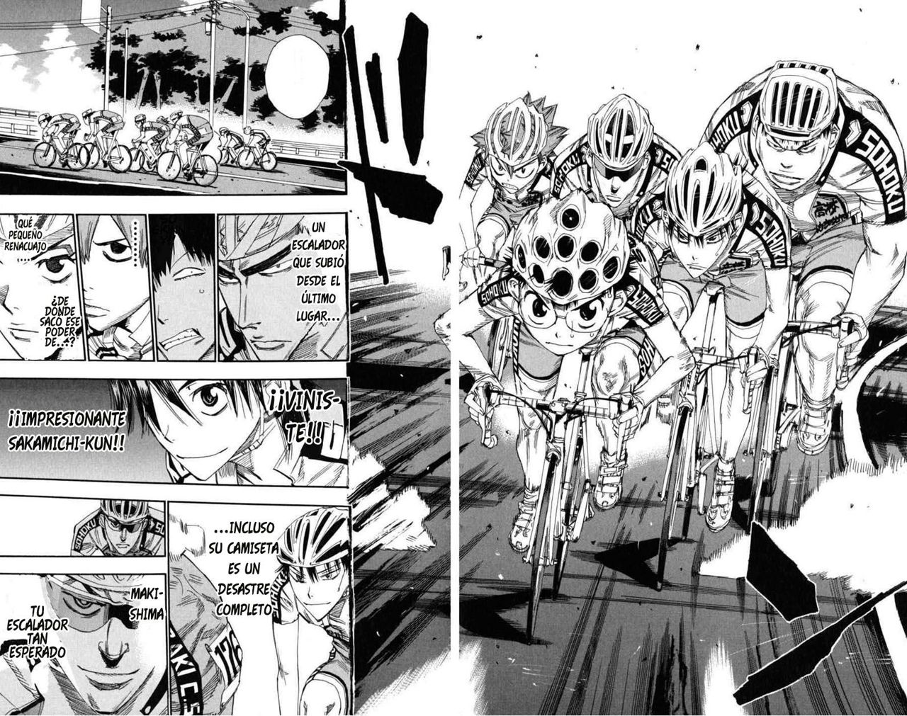 Read Yowamushi Pedal es Manga Online