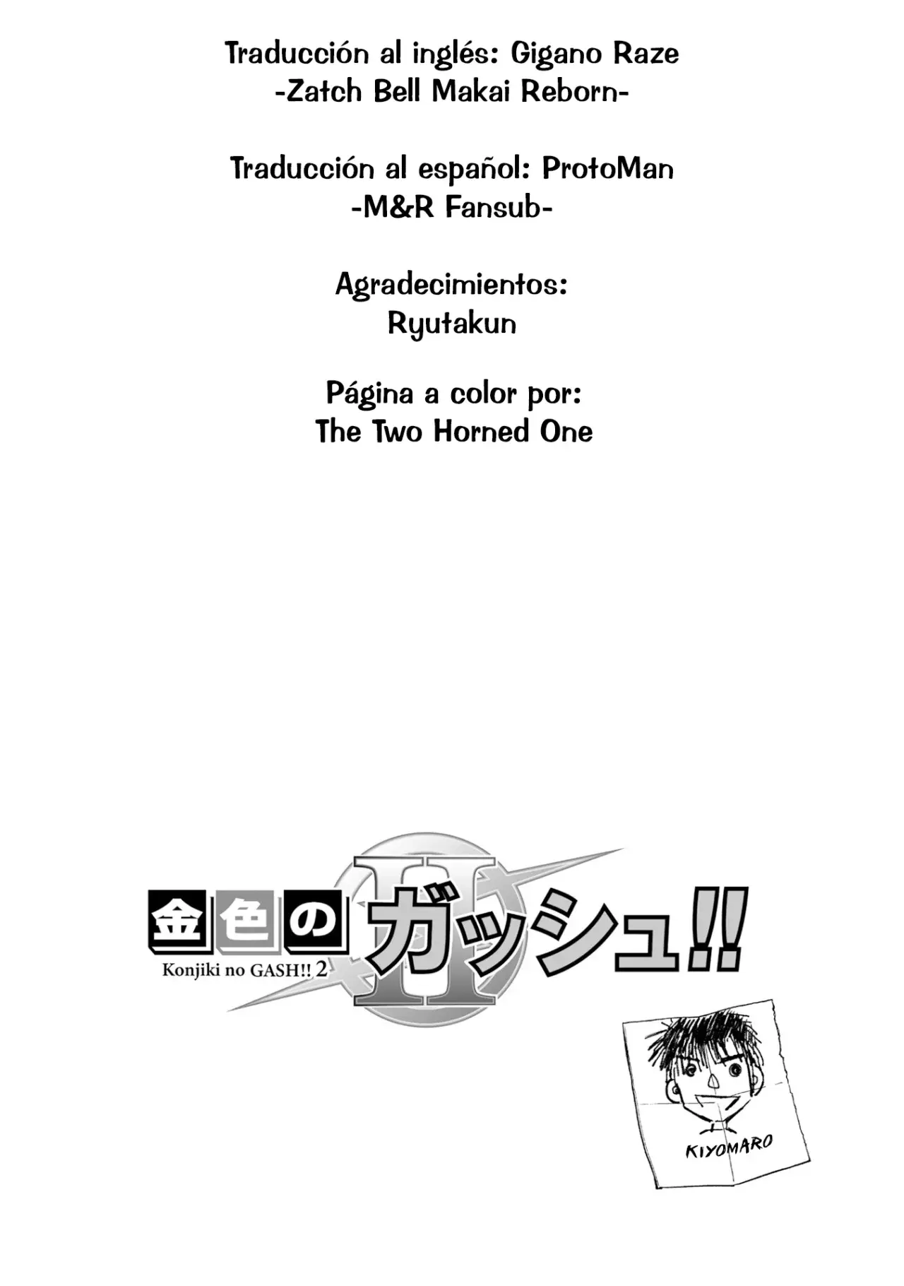 Read Zatch Bell!! 2 es Manga Online
